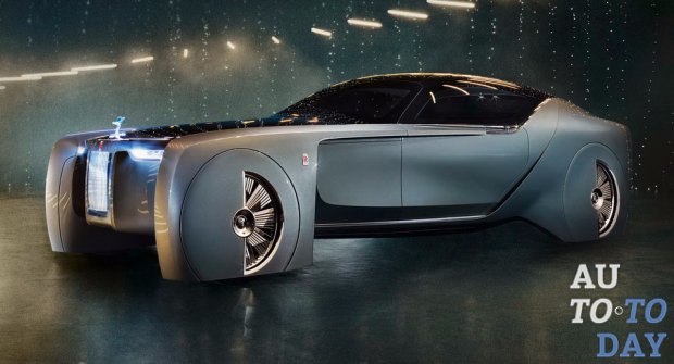 Невероятный концепт Rolls-Royce 103EX покажут американцам