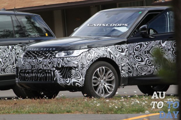 Новые кроссоверы Land Rover и Jaguar были пойманы во время тестирования в США