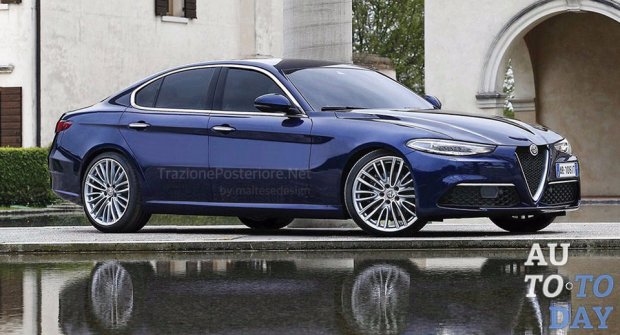 Alfa Romeo может возродить имя Alfetta, создав соперника BMW 5-Series