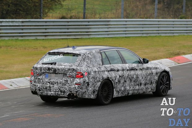 В сети появились снимки нового спортивного универсала Alpina B5