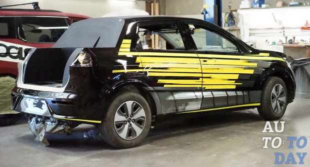 Экстравагантный пикап Kia Niro усердно готовится к своему дебюту на SEMA