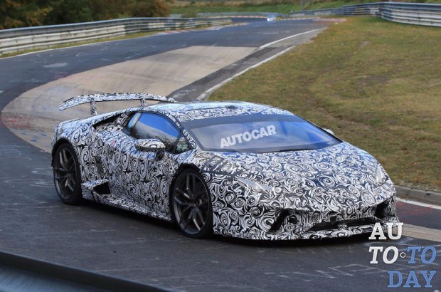 Название Lamborghini Huracan Performante запатентовано для модели 2017 года