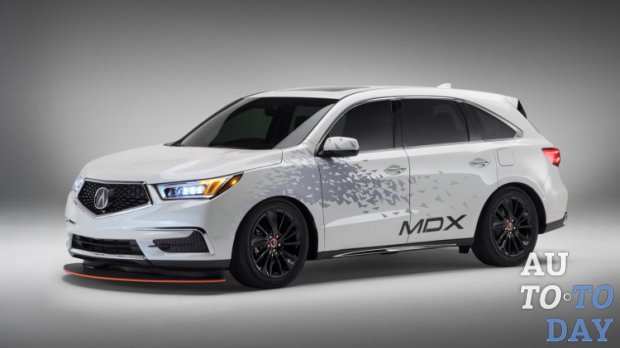 Концепт Acura MDX получил 1000-сильный мотор
