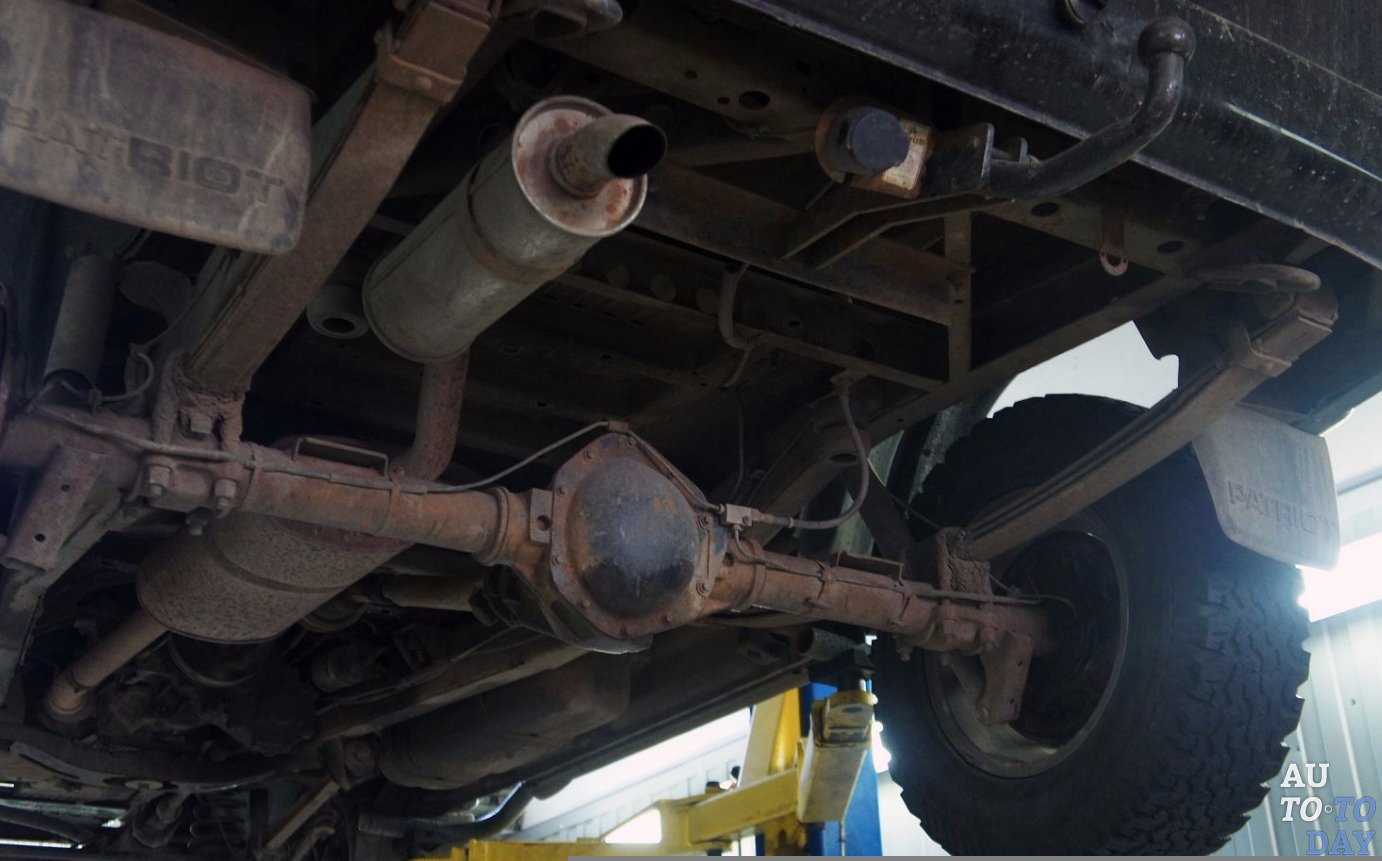 Устройство заднего моста "Патриота"