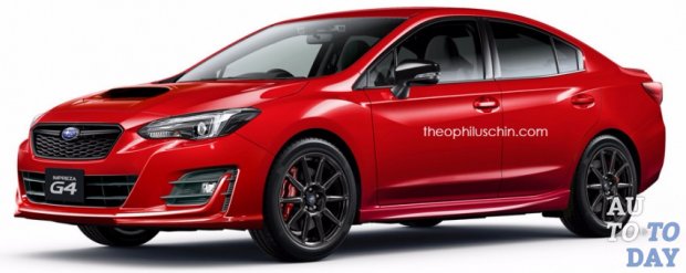 Subaru представит WRX STI на шасси новой Impreza
