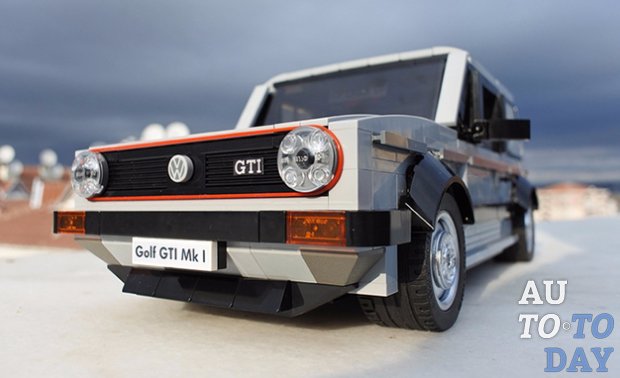 Оригинальный Volkswagen Golf GTI может трансформироваться в игрушечную версию из Lego