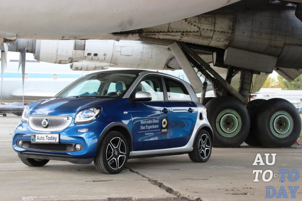 Тест-драйв smart forfour: позитив, умноженный на два