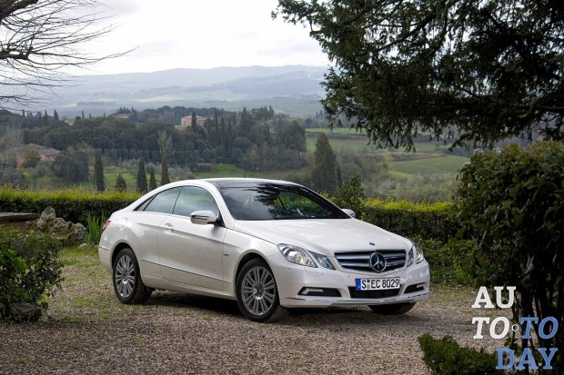 Новое купе Mercedes-Benz E-Class находится в нескольких шагах от производства