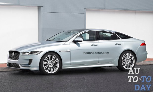 Дизайнеры представили внешность будущего Jaguar XJ