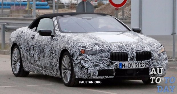 В сети появились фото кабриолета BMW 6-Series следующего поколения