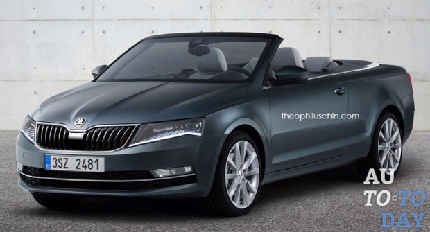 Как бы выглядел кабриолет Skoda Octavia