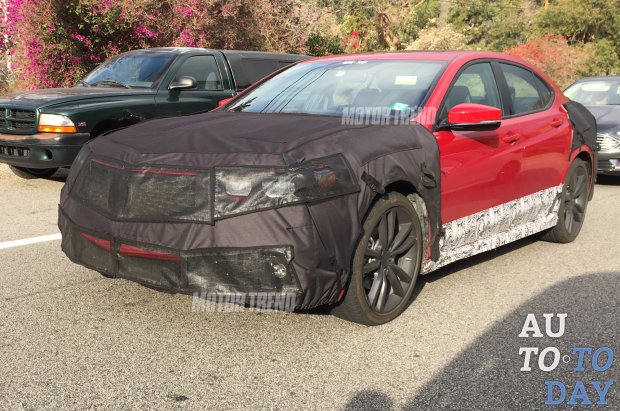 Прототип Acura хвастается новой решеткой радиатора