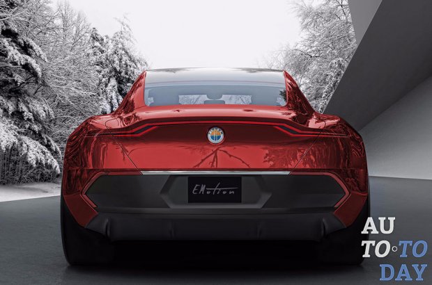 Новые изображения Fisker Emotion показывают корму нового электромобиля
