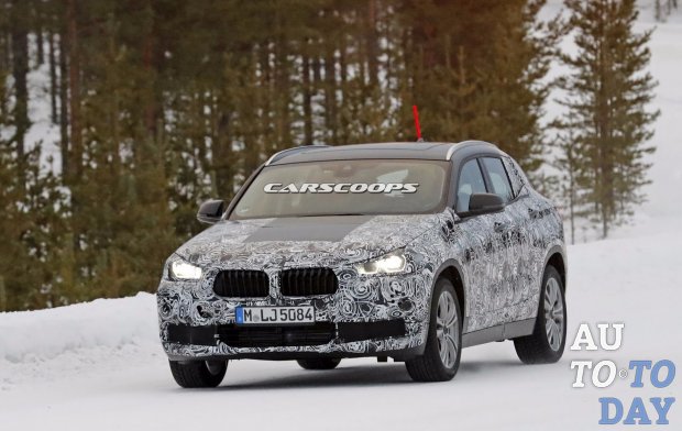 Появились шпионские снимки нового BMW X2