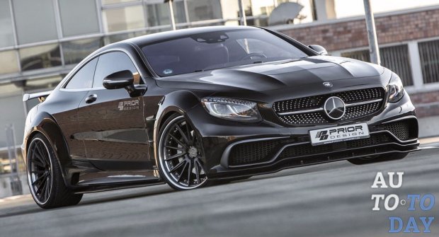 Ателье Prior-Design добавило Mercedes-Benz S-Class Coupe спортивных элементов