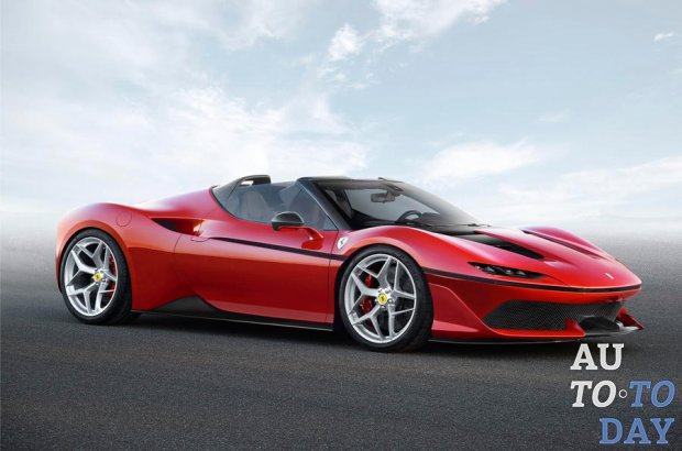 Ограниченное издание Ferrari J50 показали в Японии