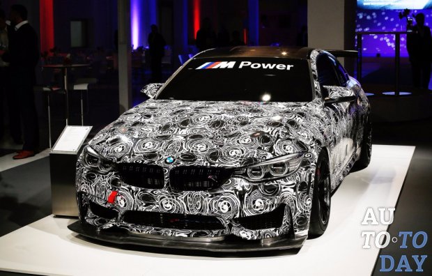 BMW M4 GT4 неожиданно появился на празднике BMW Motorsport