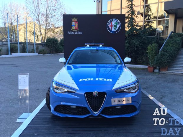 Jeep Renegade, Alfa Romeo Giulia и Giulietta будут служить итальянской полиции