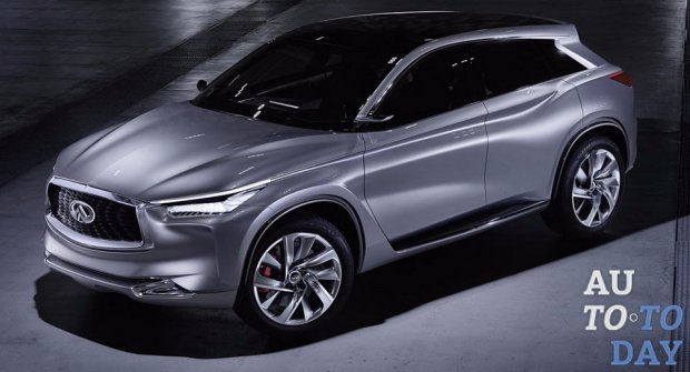 Infiniti привезет новый кроссовер на Детройтское автошоу