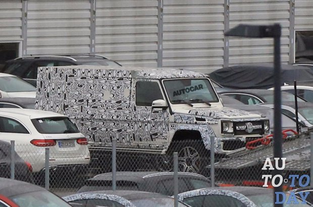 Mercedes-Benz тестирует грозный пикап G-Class
