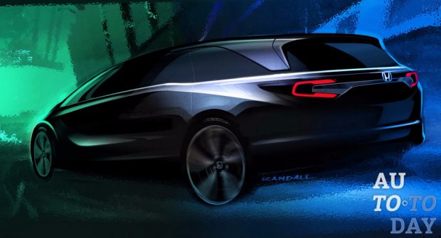 Новенький Honda Odyssey дебютирует на Детройтском автосалоне