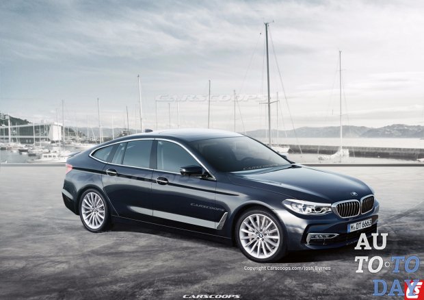 Автомобили будущего: BMW 6-Series GT 2018 года выглядят немного странно