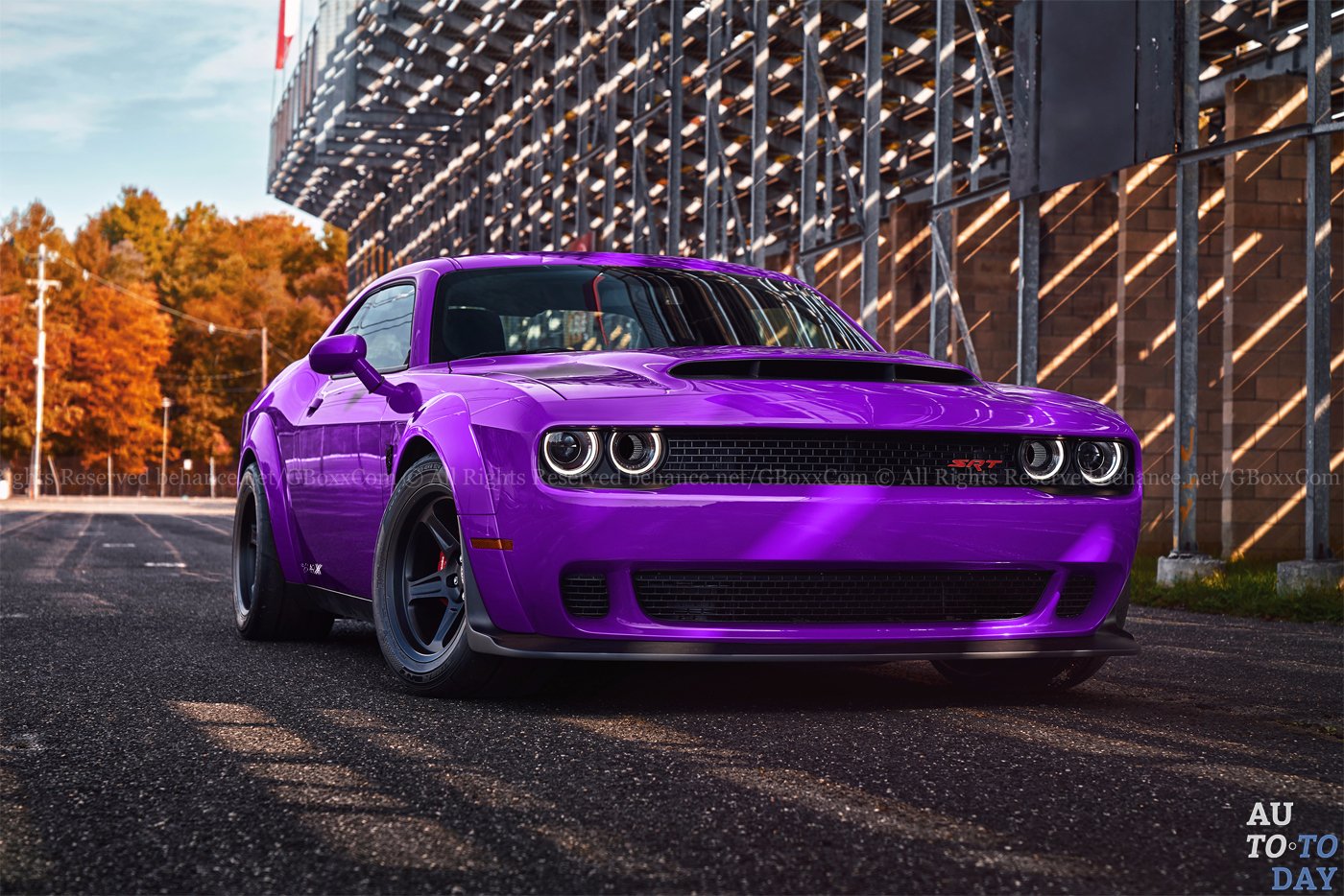 Самый мощный dodge challenger