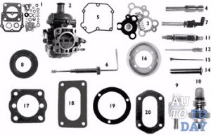 Ремкомплект карбюратора