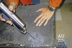 Ремонт радиатора Ремонт радиатора