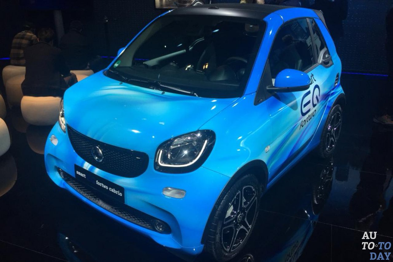 Smart Forfour электромобиль