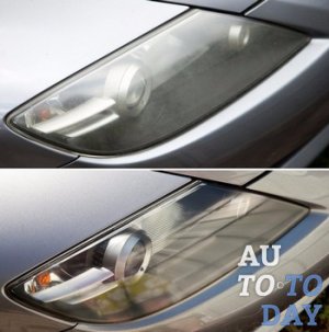 До и после полировки До и после полировки