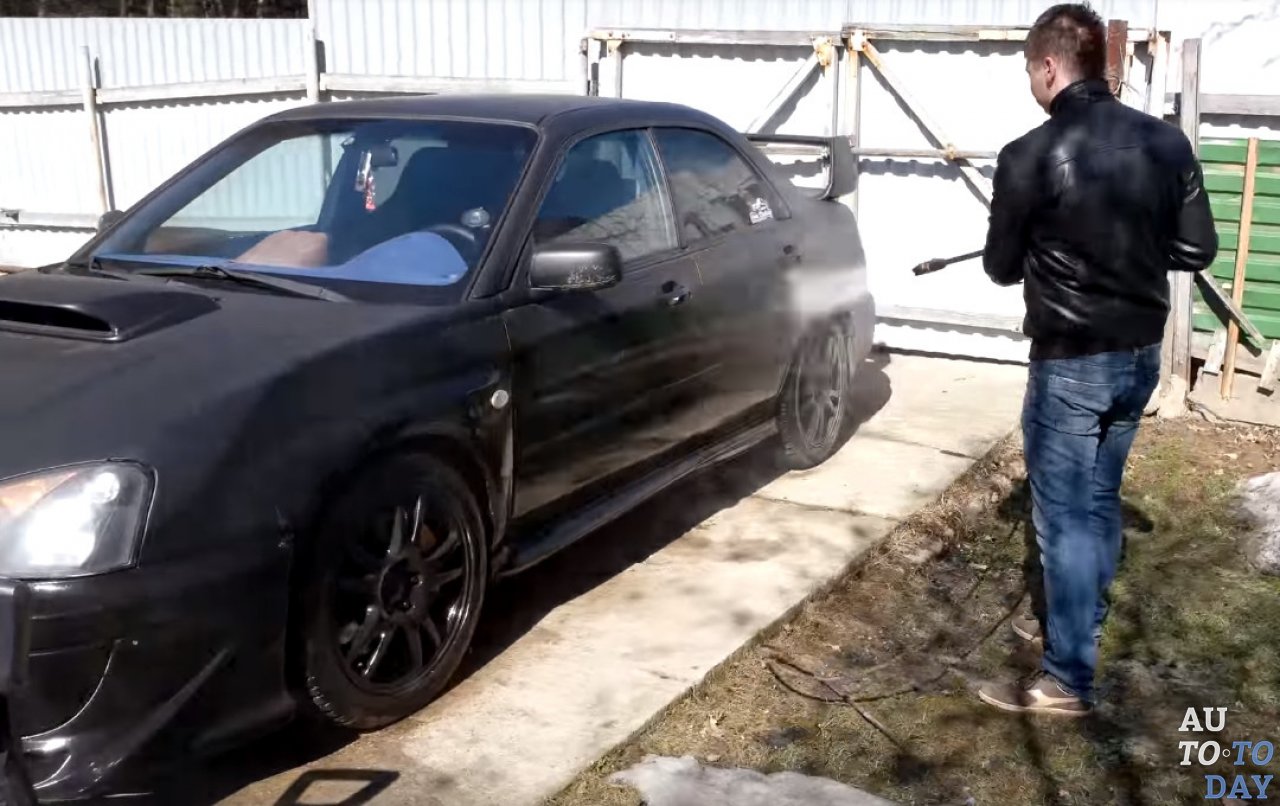 Как помыть машину самому