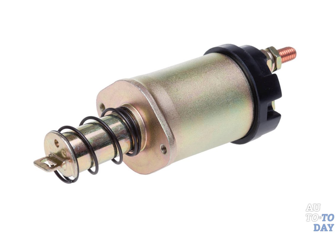 Втягивающее реле стартера: устройство, схема, принцип работы, признаки ...