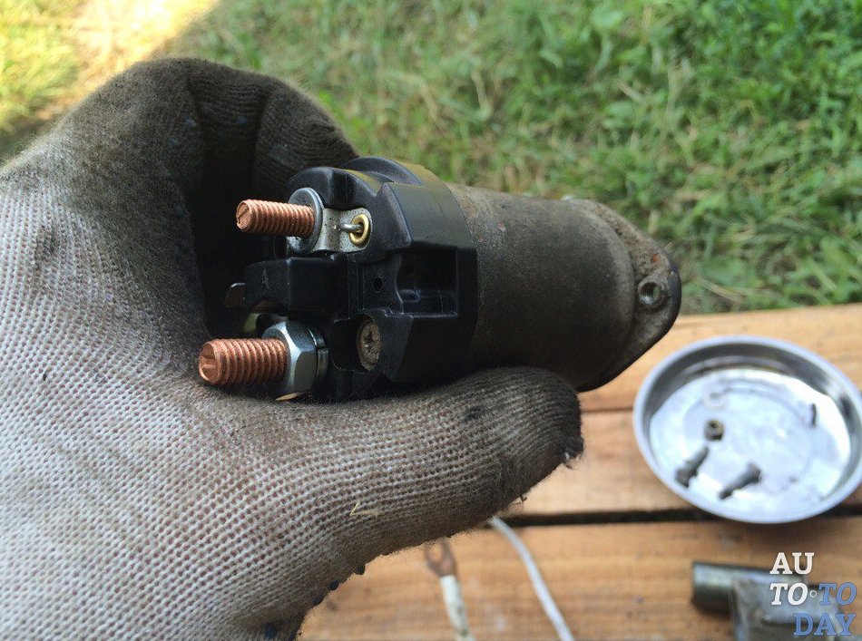 Втягивающее реле стартера: устройство, схема, принцип работы, признаки ...