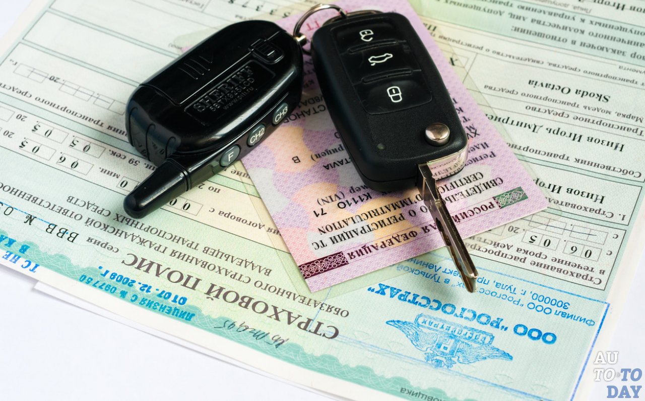 Документы на машину