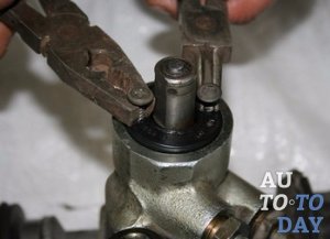 Установка сальника