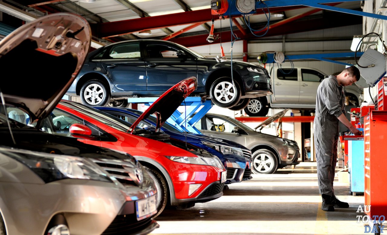 Ремонт автомобиля на СТО