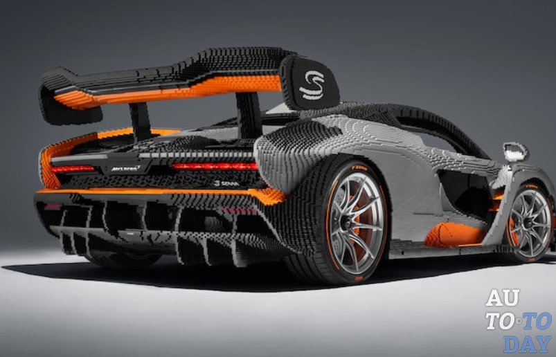 Автомобиль mclaren senna лего