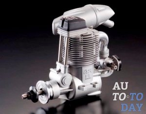 Одноцилиндровый четырехтактный двигатель