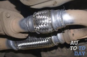 Замена гофры