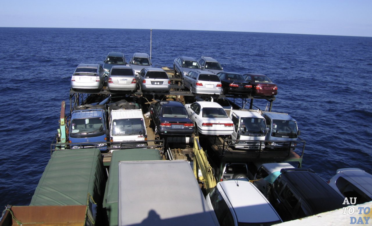 Доставка машин на пароме Доставка машин на пароме