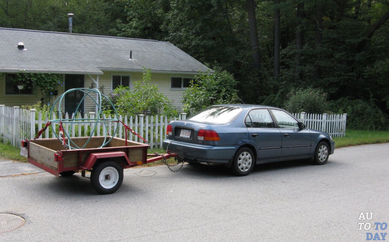 Автомобиль с прицепом Автомобиль с прицепом