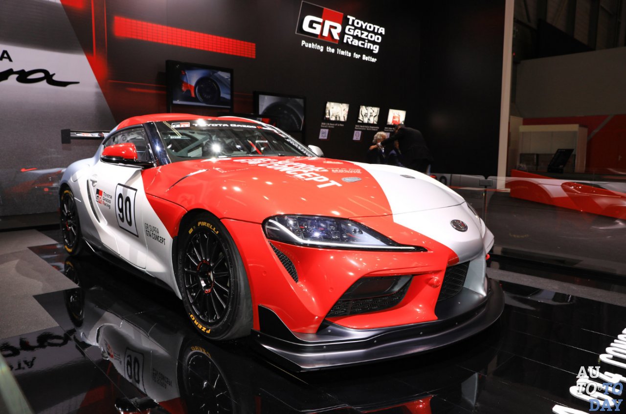 Toyota представит гоночную версию GR Supra GT4