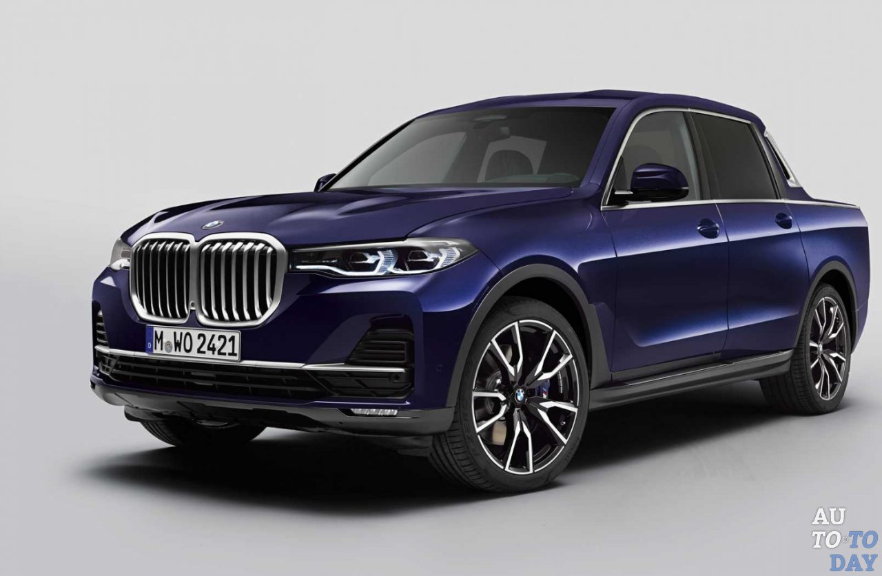 Пикап BMW X7 против исследования Рейна Приска