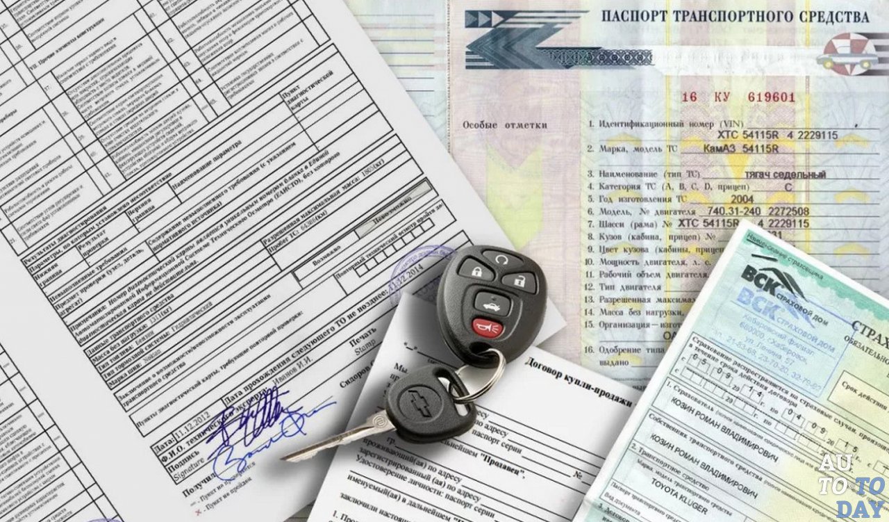 Документы для оформления авто Документы для оформления авто