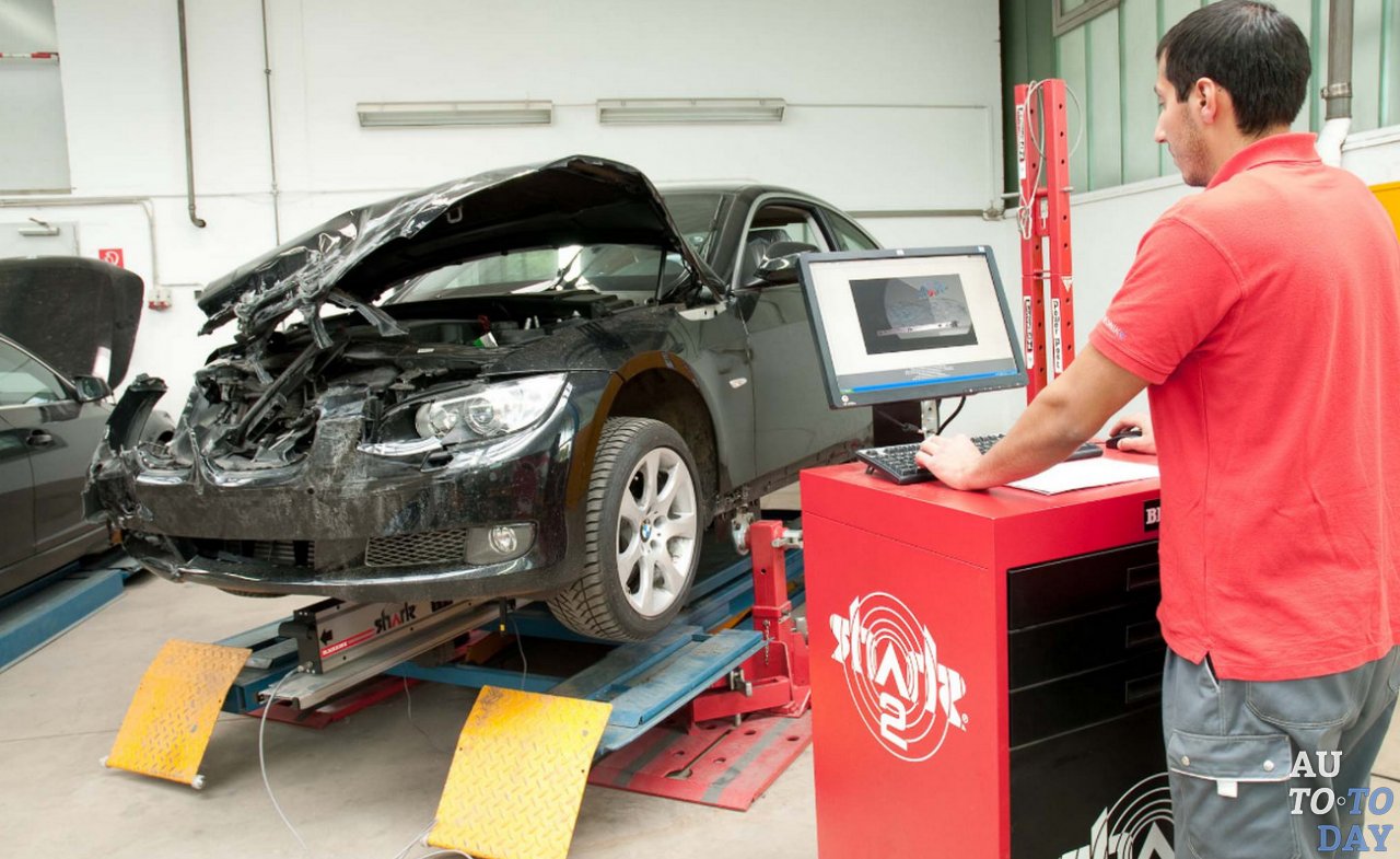 Ремонт автомобиля на СТО