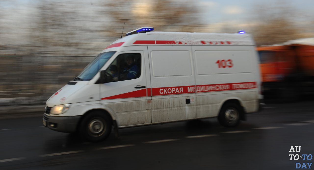 Вызов скорой помощи на место ДТП