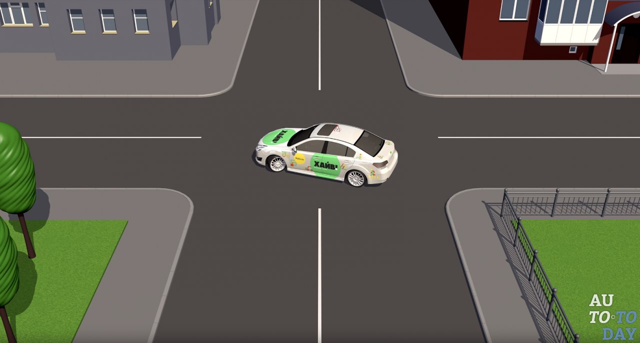 Разворот по ближней траектории