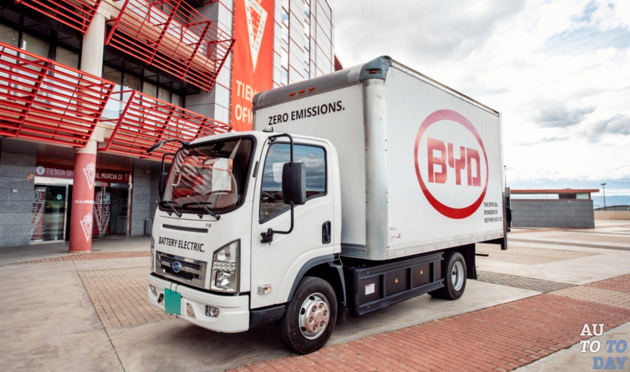 Грузовой электромобиль BYD T5 Грузовой электромобиль BYD T5