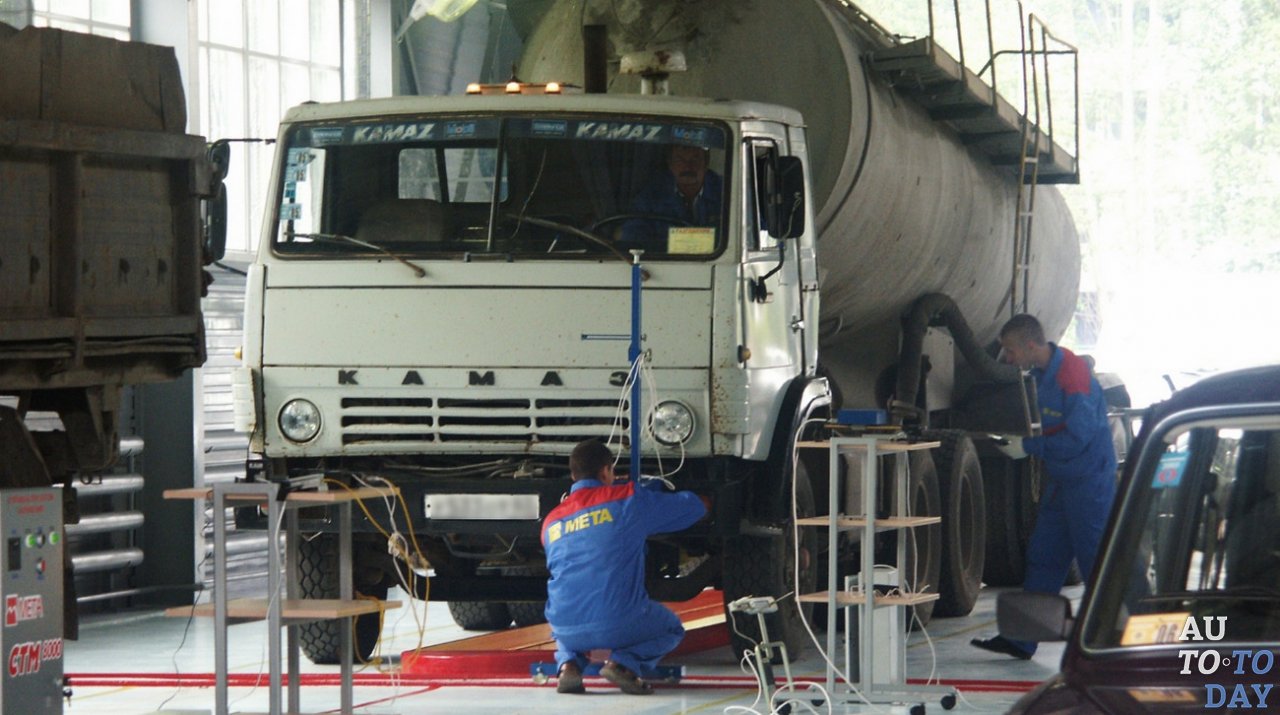 Технический осмотр транспортного средства